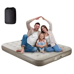 GENERICO - Colchón Camping Queen Grande Para 3 Personas Viaje H-9049