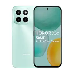 HONOR - Celular X6C 256GB 6GB RAM Azul