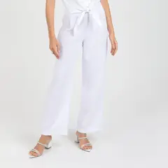 ADRISSA - PANTALÓN BLANCO PARA MUJER SILUETA RECTA