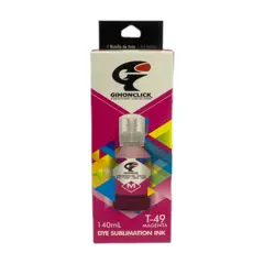 GIHONCLICK - TINTA GENERICA PARA EPSON SUBLIMACION 140ML T-49 MAGENTA