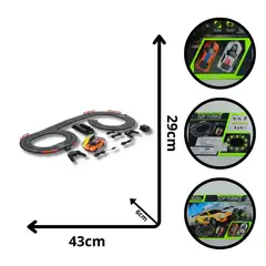 GENERICO - JUEGO PISTA DE CARRERAS PARA NIÑOS +3 AÑOS