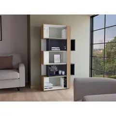 RTA DESIGN - Biblioteca Beijing Fresno Europeo y Blanco Kronos Azul