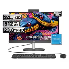 HP - TODO EN UNO AIO PRO ONE INTEL CORE i5-1334U 24GB RAM 512GB SSD PANTALLA 238 FHD