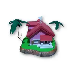 GENERICO - Dioramas kame house de dragon ball