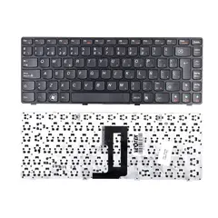 NEOTEK - Teclado para Computador Portátil Lenovo modelos Z460 y Z465 Negro