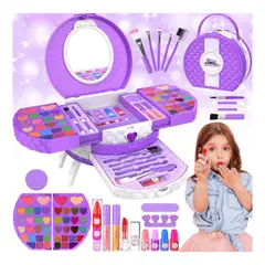 KOBALT - Kit de maquillaje para niñas color lila Belleza