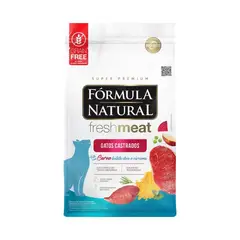 CATLIKE - Alimento Formula Natural Fresh Meat Gato Adulto Castrado 1kg