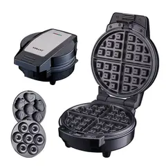 GENERICO - WAFELRA CON MOLDES INTERCAMBIABLES 3 EN 1