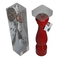 BISETTI - Molinillo De Sal De Madera, 32 Cm - Firenze