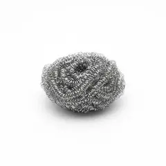 GENERICO - Esponjilla De Brillo En Acero Inoxidable X3 Unidades