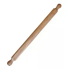 EPPICOTISPAI - Rodillo Grande De Madera Para Amasar 46×41 Cm