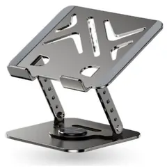 INNOVA - Soporte Base Ajustable Giratorio Portátil Para Mac Macbook Notebook Tablet Ajustable 360