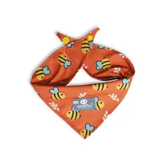 WAWAW - Pañoleta XL naranja abejitas