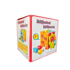 GENERICO - CUBO INTELIGENTE MULTIFUNCIONAL JUEGO NIÑOS Y NIÑAS +3 AÑOS