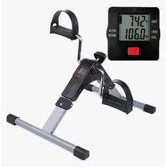 GENERICO - MINI BICICLETA ESTATICA PORTATIL CON PANTALLA