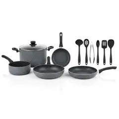 OLYMPIA - Juego de Utensilios de Cocina x12 Funcional y Completo Rocker