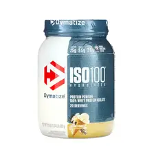 DYMATIZE - ISO100 Vainilla 100% Hidrolizada 610g ENVIO RAPIDO