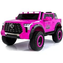 TOYOTA - Carro 4x4 Electrico 12v Llant Caucho Control - Fucsia