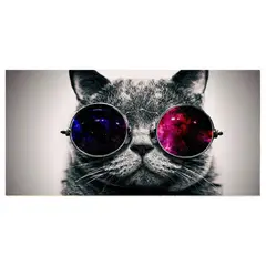 GENERICO - Cuadro Decorativo Marco MDF Imagen Digital vinilo adhesivo 120x60cm