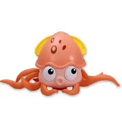 KIDSHOP - Juguete Interactivo Pulpo Con Música Y Luces J-9156 Rosado