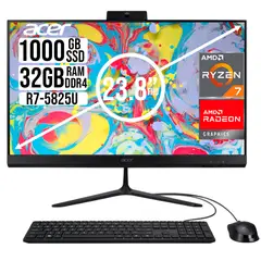 ACER - TODO EN UNO AMD RYZEN 7 5825U SSD 1TB RAM 32GB 23,8 FHD