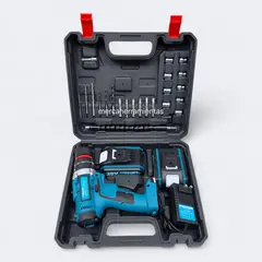 PROTOOL - Taladro Inalámbrico Prower Ta36vlcd 2 Baterías + Pantalla + Obsequio