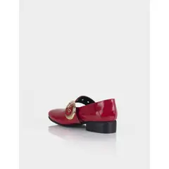 STIVALI - Mary Jane Peggy Brillan Rojo