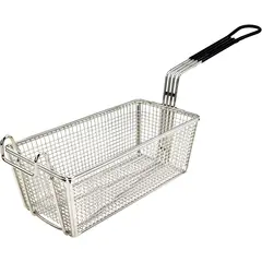 WINCO - Cesta para freír FB-05 10 de acero grueso NSF