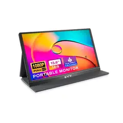 AMERICAN GENERICS - KYY Monitor portátil de 15.6 pulgadas, 1080P FHD USB-C