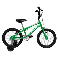 SFORZO - Bicicleta Infantil Rin 16 Con Auxiliares