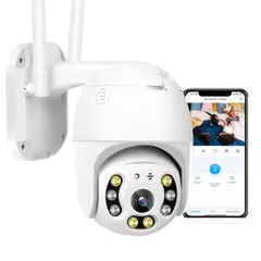 COLME TECHNOLOGY HOME - Camara Ip De Seguridad Exterior 1080 Domo 360 Ptz Wifi Ysx