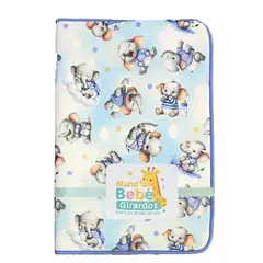 MUNDO BEBE - Cambiador Bebé Acolchado Estampado Antialergico Impermeable