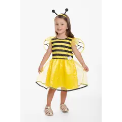 LITTLEMIC - Disfraz Abeja de para niña de 3T A 4T