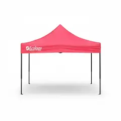 ECOLOGY - Toldo 3x3 Tipo Acordeon Sunshine Rojo