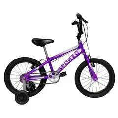 SFORZO - Bicicleta Infantil Rin 16 Con Auxiliares