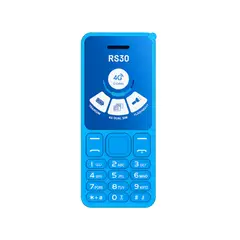 UNICORN - Celular Basico Corn RS30 128MB Azul