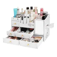 GENERICO - ORGANIZADOR DE MAQUILLAJE 5 COMPARTIMIENTOS