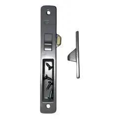 GENERICO - Cerradura Impacto Sencillo Para Ventanas Corredizas Color Natural