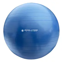 EVOLUTION FITNESS - Balón de pilates EVO 75 cm azul con Inflador