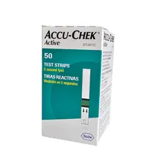 ACCU CHEK - TIRILLA ACTIVE CAJA X 50