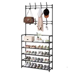 GENERICO - Organizador Y Perchero Multifuncional Para Zapatos y Abrigos