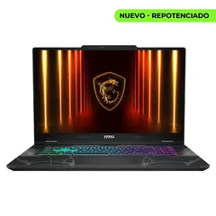 MSI - Portatil Cyborg 15 Intel Core 7 240H RAM 16GB SSD 512GB RTX 5060