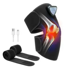 GENERICO - Rodillera Termica Masajeador 5 En 1 Electrico 3 Velocidades