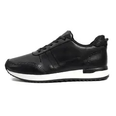 VILLABONR - Tenis Cuero Para Hombre VL-3033 Negro