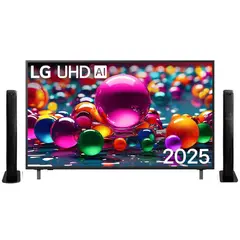 LG - Combo Televisor 50AU 50 pulgadas + Barra de sonido 2 en 1 Mertec