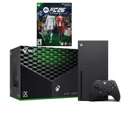 XBOX - Consola Series X con lector de disco 1TB Almacenamiento + FC 26
