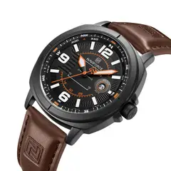NAVIFORCE - Reloj Original Nf8078 Analogo Hombre + Estuche