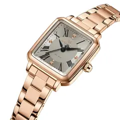 NAVIFORCE - Reloj Original Nf5065 Analogo Mujer + Estuche