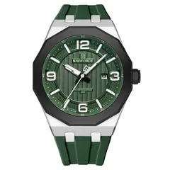 NAVIFORCE - Reloj Original Nf8079 Analogo Hombre + Estuche
