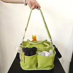 INDUHOGAR - Pañalera auxiliar para coche verde